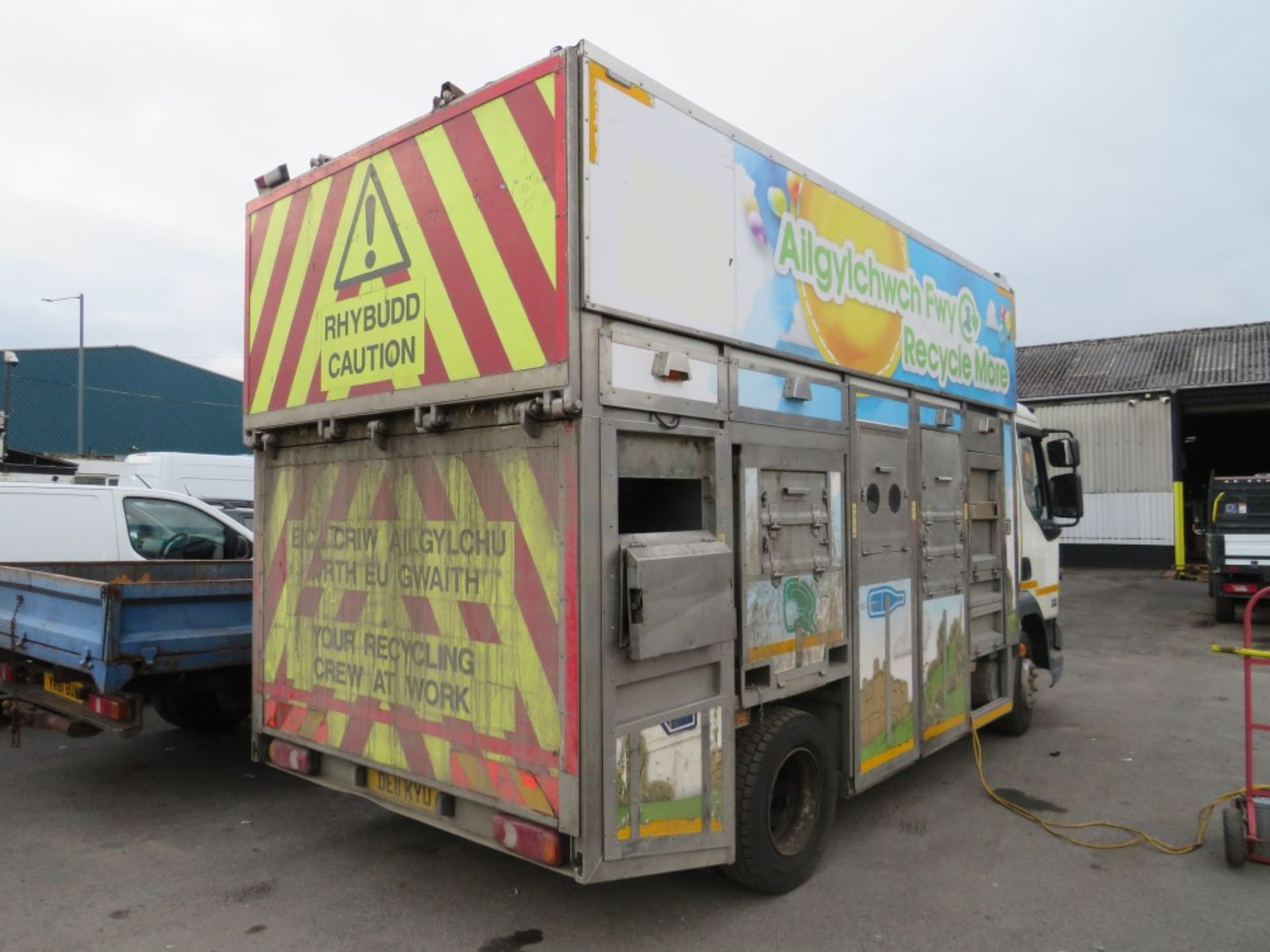 11 reg DAF FA LF45.160 RECYCLING WAGON (DIRECT COUNCIL) 1ST REG 06/11, TEST 11/21, MILEAGE - Image 4 of 6