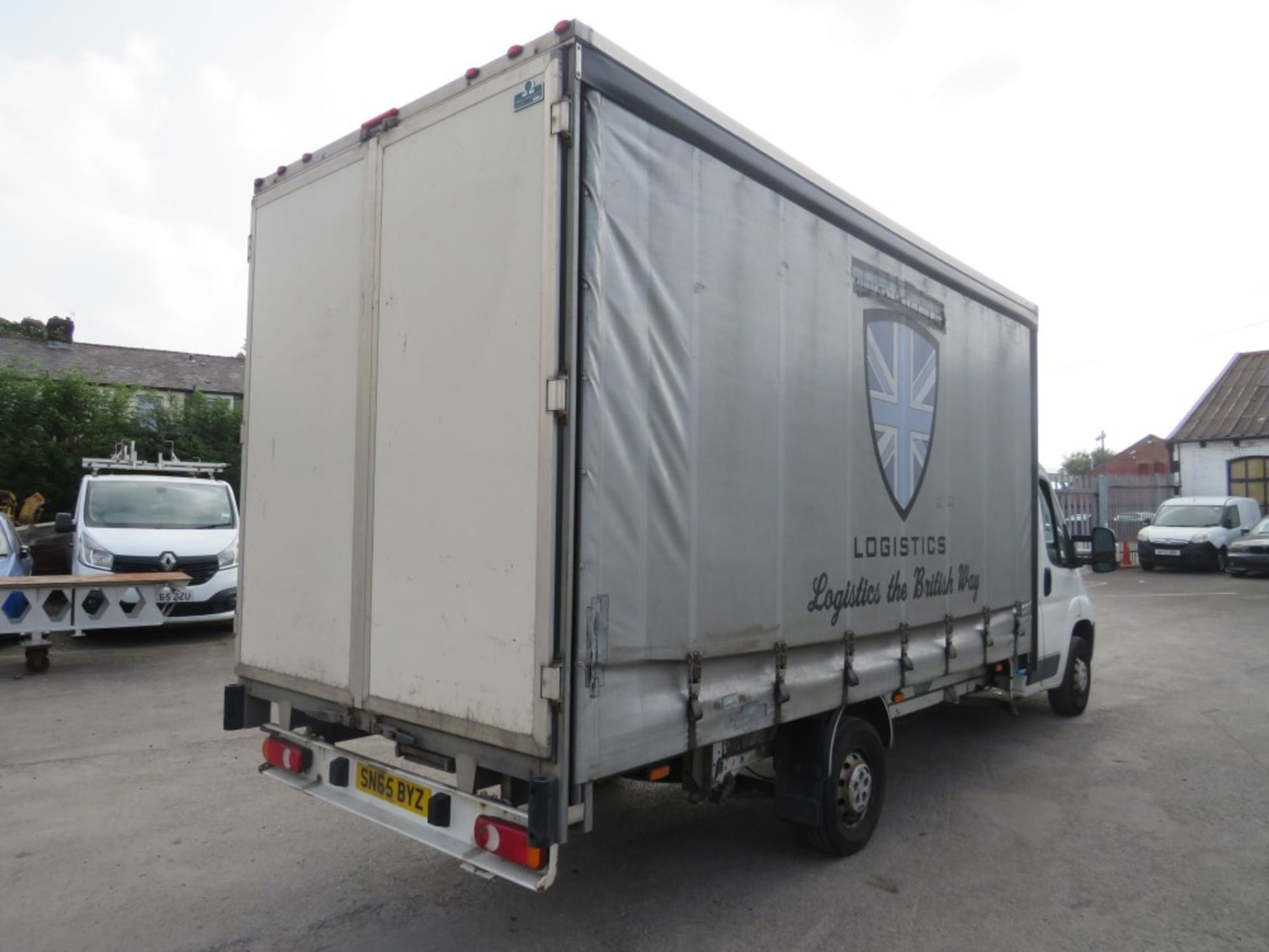 65 reg CITROEN RELAY 35 L3 HDI CURTAIN SIDER, 1ST REG 11/15, TEST 11/21, V5 HERE, 3 FORMER - Image 4 of 7