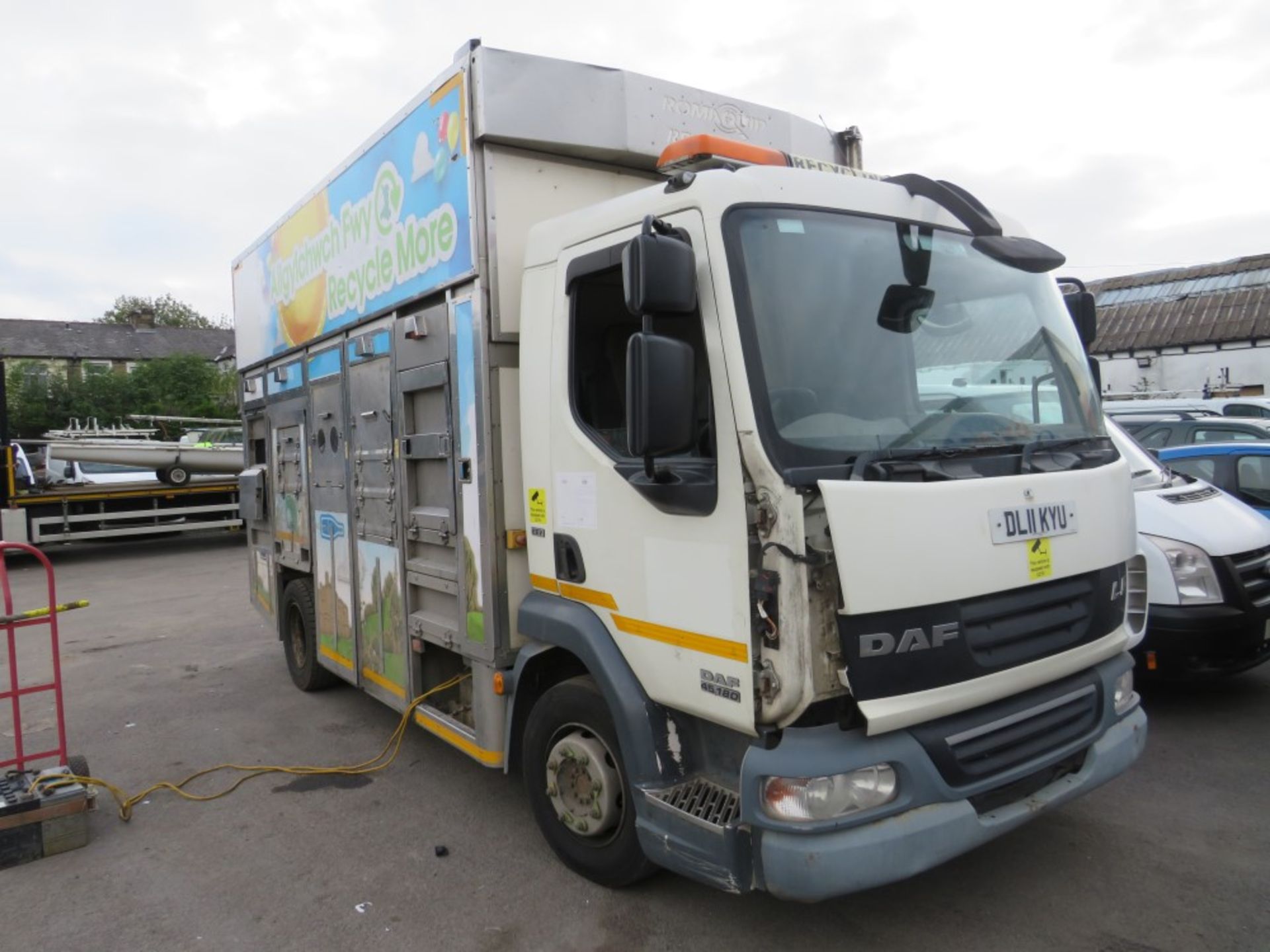 11 reg DAF FA LF45.160 RECYCLING WAGON (DIRECT COUNCIL) 1ST REG 06/11, TEST 11/21, MILEAGE