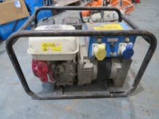 2.7KVA PETROL GENERATOR (DIRECT HIRE CO) [+ VAT]