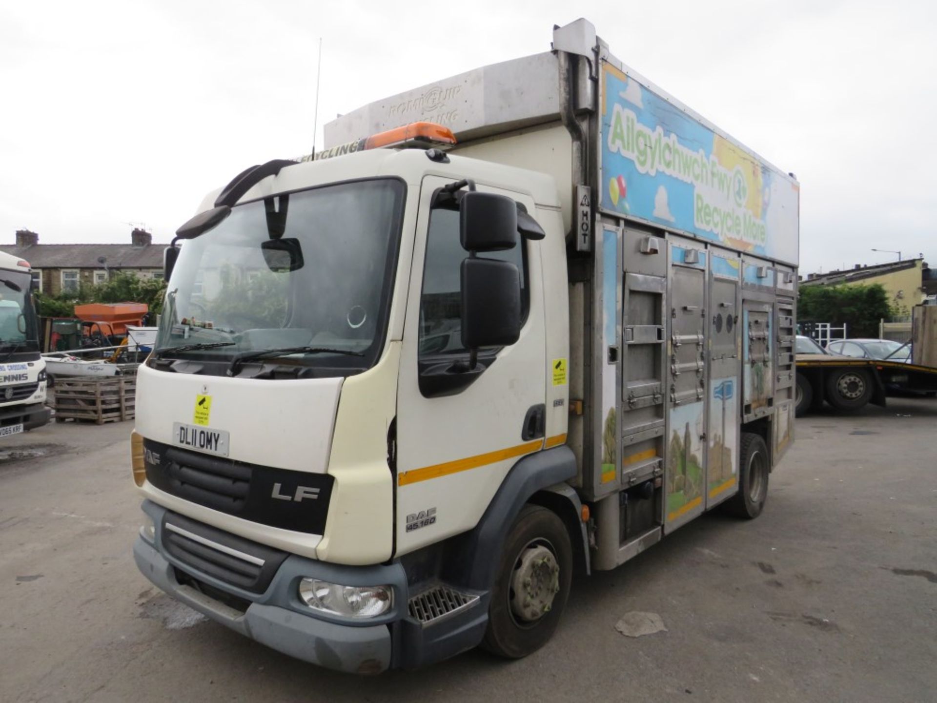 11 reg DAF FA LF45.160 RECYCLING WAGON (DIRECT COUNCIL) 1ST REG 06/11, TEST 11/21, 219429KM, V5 - Image 2 of 6