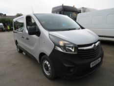 65 reg VAUXHALL VIVARO CDTI WHEELCHAIR ACCESS MINIBUS, 1ST REG 11/15, TEST 11/21, 110101M WARRANTED,