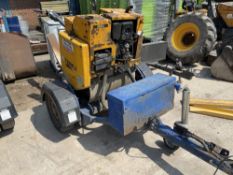 TEREX MBR71 PED ROLLER & TRAILER (LOCATION MIDDLEWICH) (RING FOR COLLECTION DETAILS) [+ VAT]