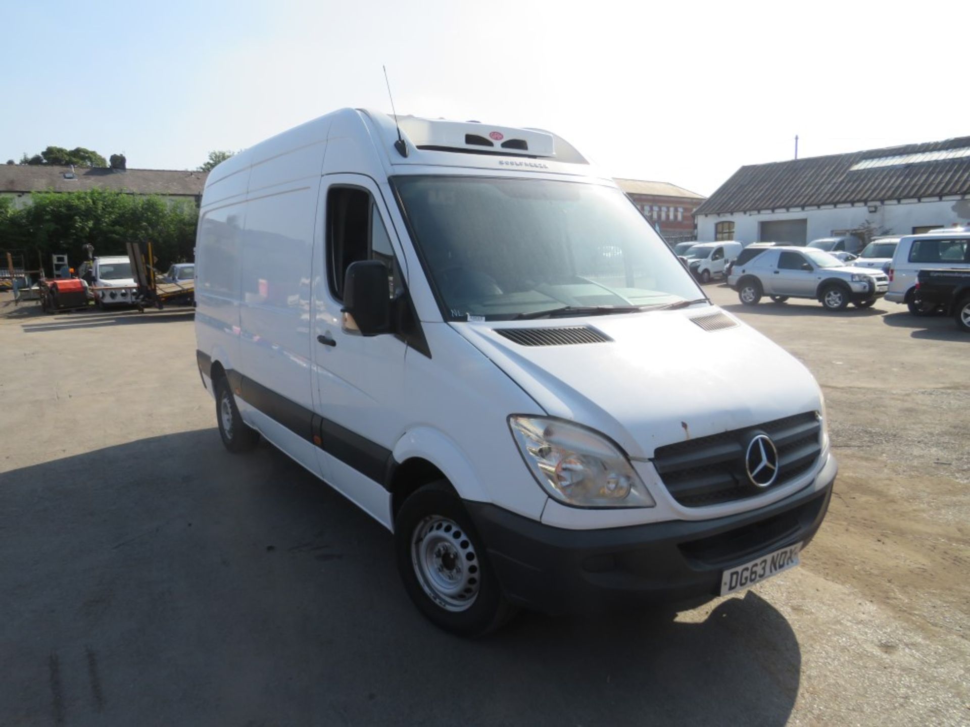 63 reg MERCEDES SPRINTER 313 CDI MWB CHILLER VAN, 1ST REG 01/14, 143851M NOT WARRANTED, NO V5 [+