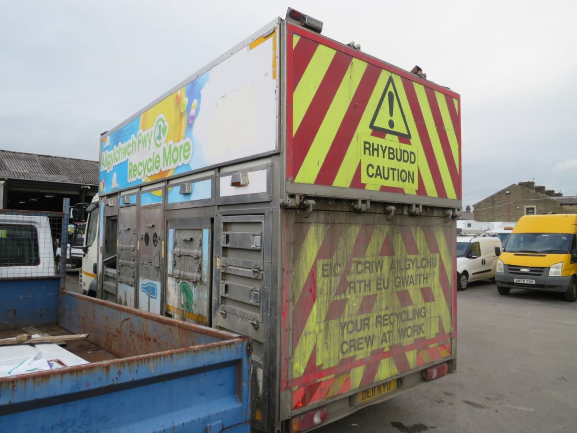 11 reg DAF FA LF45.160 RECYCLING WAGON (DIRECT COUNCIL) 1ST REG 06/11, TEST 11/21, MILEAGE - Image 3 of 6