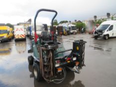 56 reg HAYTER LT322 2WD TRIPLE CYLINDER MOWER (DIRECT COUNCIL) 1ST REG 02/07, 4402 HOURS, V5 HERE, 1