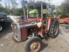 MASSEY FERGUSON 550 (LOCATION BLACKBURN) RUNS & DRIVES, KEYS (RING FOR COLLECTION DETAILS) [NO VAT]