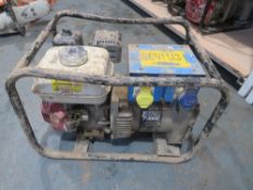 2.7KVA PETROL GENERATOR (DIRECT HIRE CO) [+ VAT]