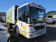 12 reg MERCEDES 2629 REFUSE WAGON (DIRECT COUNCIL) 1ST REG 04/12, TEST 11/21, V5 HERE, 1 OWNER