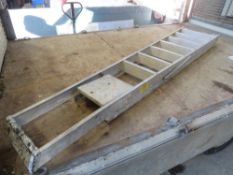 1.8M 8 TREAD ALUMINIUM PLATFORM STEP (DIRECT HIRE CO) [+ VAT]