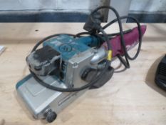 110V 4" BELT SANDER (DIRECT HIRE CO) [+ VAT]