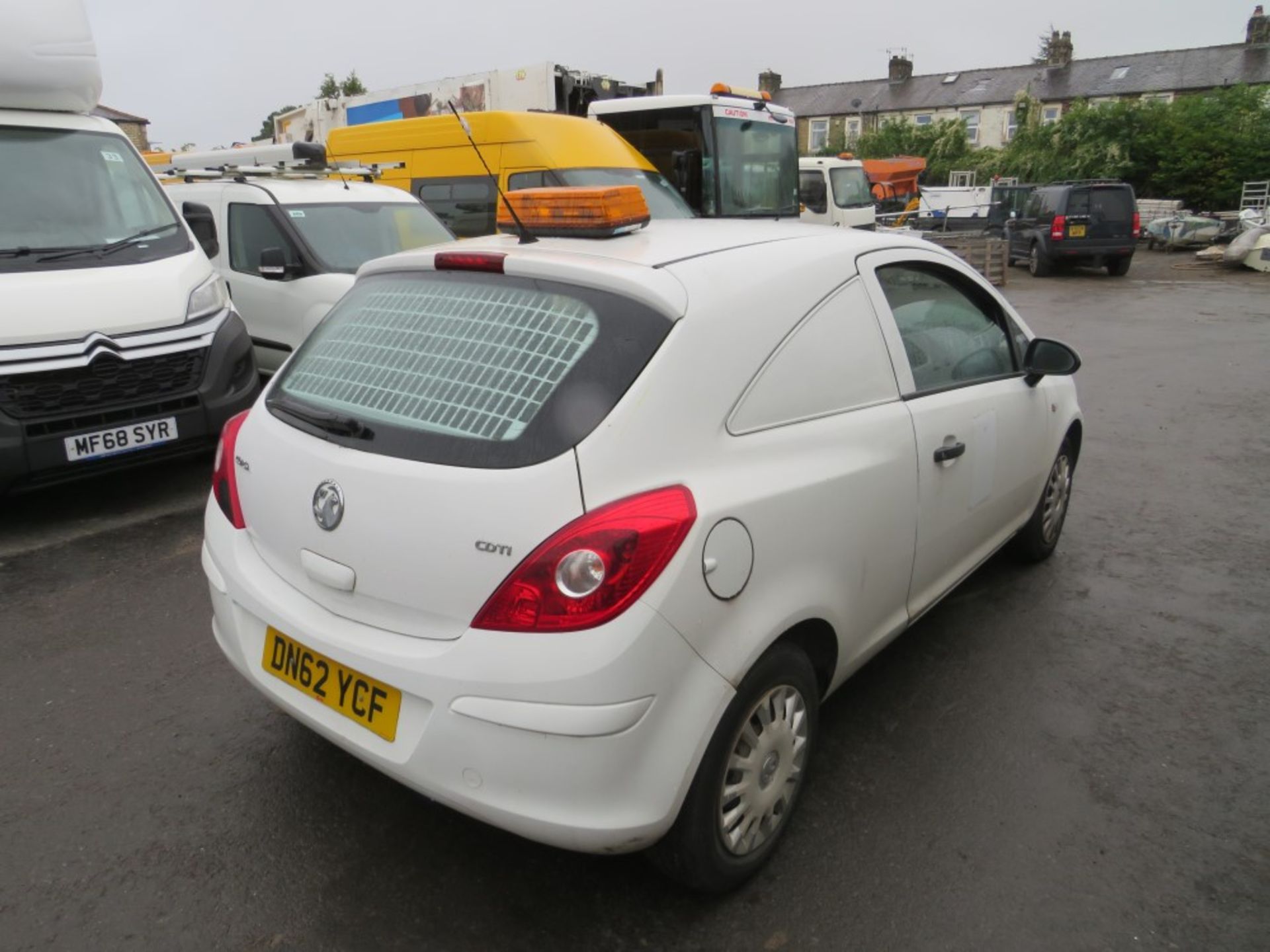 62 reg VAUXHALL CORSA CDTI ECOFLEX VAN (DIRECT COUNCIL) 1ST REG 01/13, TEST 01/22, 92548M, V5 - Image 4 of 7