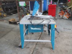 MAKITA CIRCULAR BENCH SAW [NO VAT]