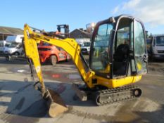 2013 JCB 8016 CTS MINI DIGGER, 1964 HOURS NOT WARRANTED [+ VAT]