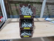 3 X BINS OF BOLTS [+ VAT]