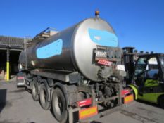 1998 WEST YORKSHIRE 30,000LTR STAINLESS VACUUM TANKER [+ VAT]