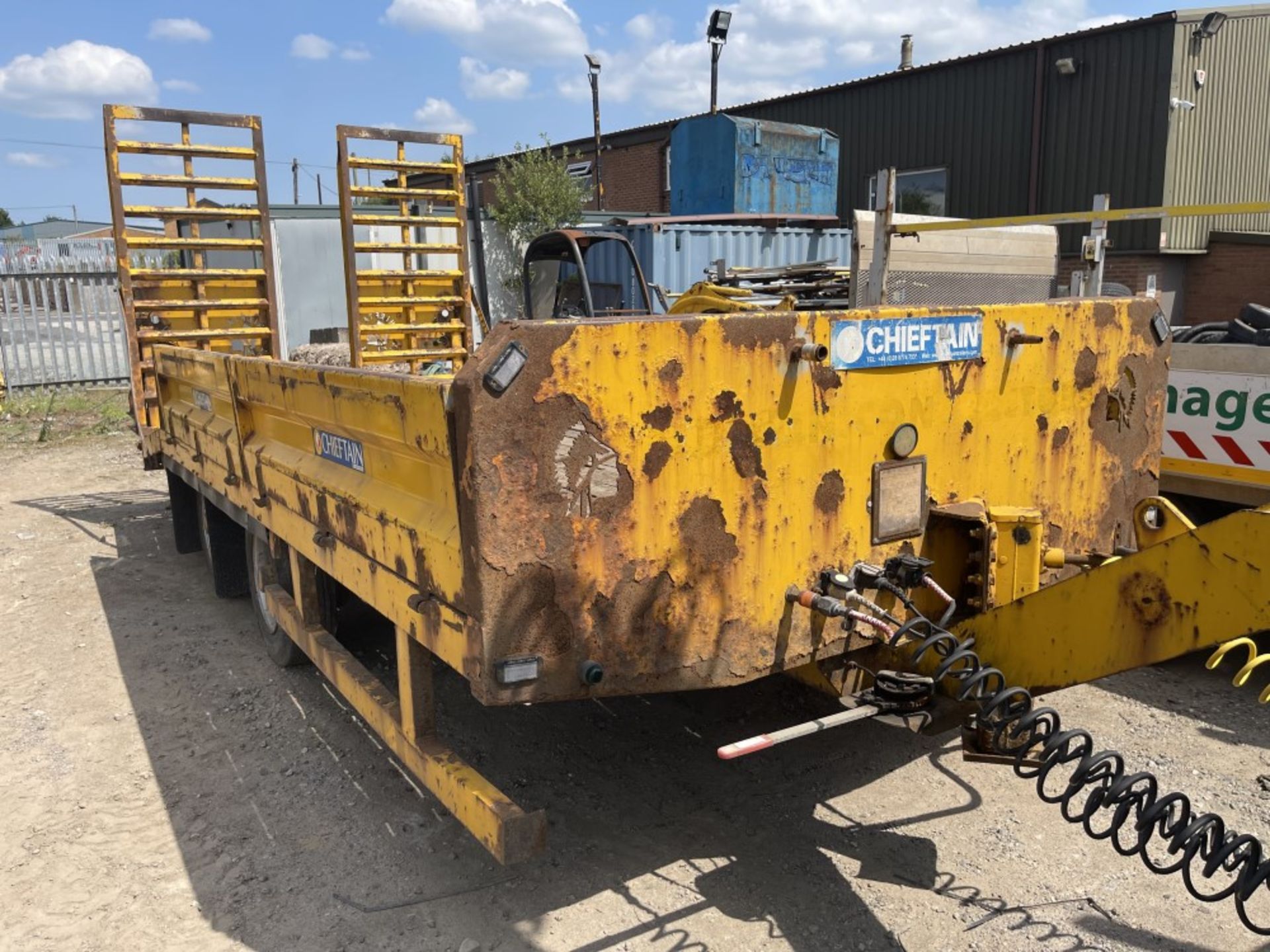 CHEIFTAIN TRAILER - SUITS POLE WAGON LOT 25A (LOCATION MIDDLEWICH) (RING FOR COLLECTION - Image 2 of 2