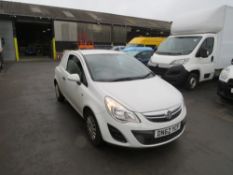 62 reg VAUXHALL CORSA CDTI ECOFLEX VAN (DIRECT COUNCIL) 1ST REG 01/13, TEST 01/22, 92548M, V5