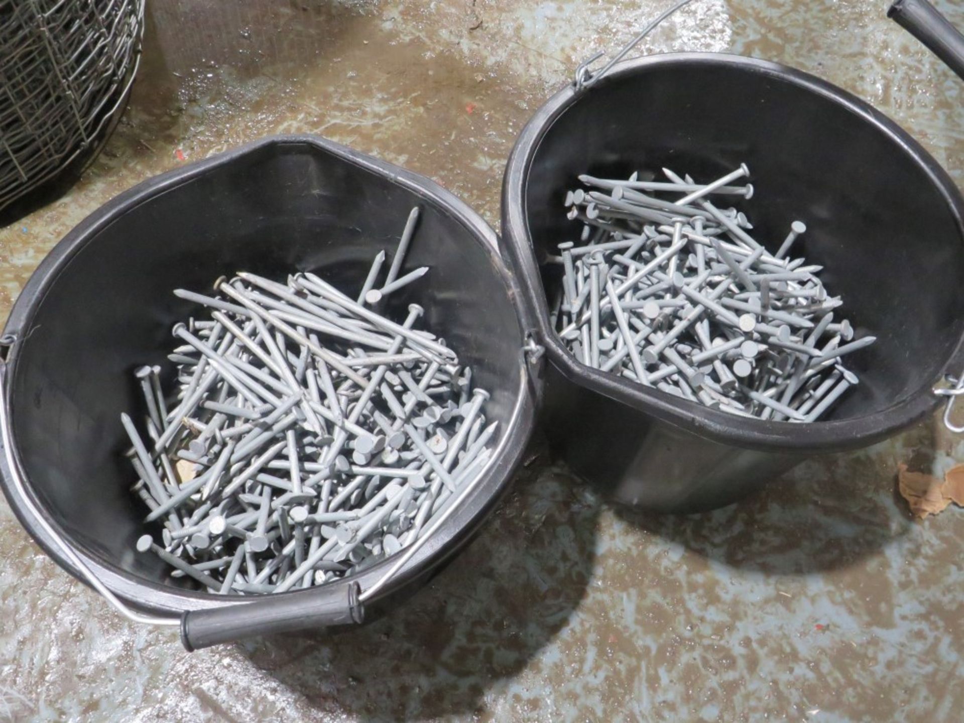 2 X BUCKETS OF 6" NAILS [+ VAT]