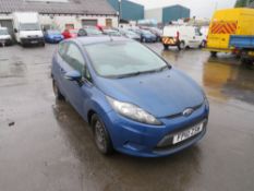 10 reg FORD FIESTA EDGE TDCI 68 HATCHBACK (DIRECT COUNCIL) 1ST REG 06/10, TEST 06/22, 118795M, V5