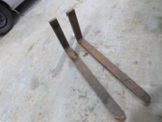 SET OF TELEHANDLER FORKS [+ VAT]