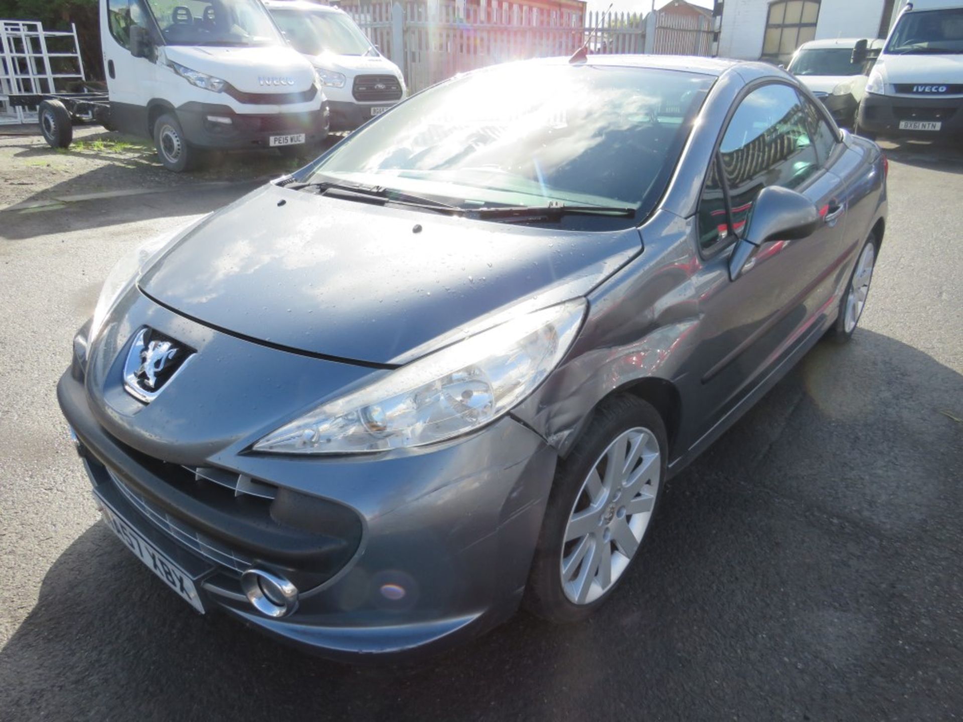 57 reg PEUGEOT 207 GT CC COUPE, 1ST REG 09/07, 113107M NOT WARRANTED, V5 HERE, 5 FORMER KEEPERS [ - Image 2 of 6