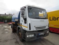 57 reg IVECO EURO CARGO ML150E22K SWEEPER, 1ST REG 10/07, V5 HERE, 1 OWNER FROM NEW [+ VAT]