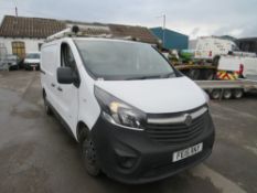 15 reg VAUXHALL VIVARO 2900 CDTI ECOFLEX (ON VCAR CAT N - SEE PHOTO FOR DAMAGE) 1ST REG 03/15,