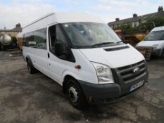 09 reg FORD TRANSIT 115 T430 17S FWD MINIBUS (DIRECT COUNCIL) 1ST REG 06/09, TEST 06/22, 118811KM,