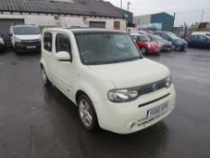 60 reg NISSAN CUBE LDN, 1ST REG 09/10, 161814M NOT WARRANTED, V5 HERE, 1 FORMER KEEPER [NO VAT]