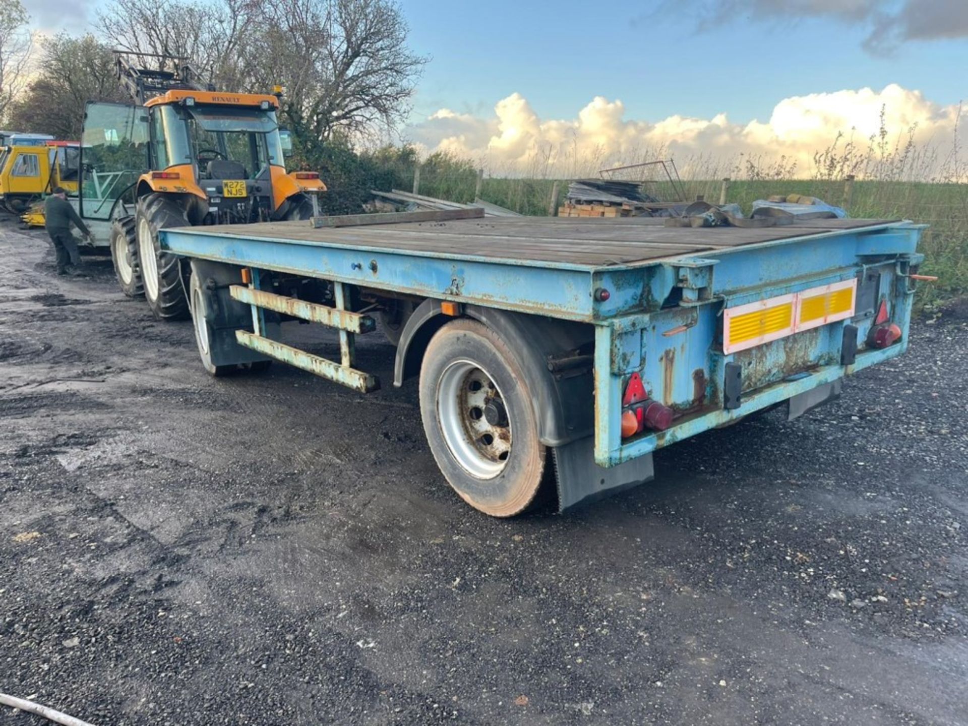 DRAWBAR TRAILER (LOCATION BLACKBURN) (RING FOR COLLECTION DETAILS) [+ VAT]