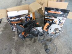 EVOLUTION CIRCULAR SAW & MITRE SAW [+ VAT]