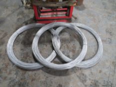 3 X ROLLS OF PLAIN WIRE [+ VAT]