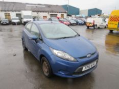 10 reg FORD FIESTA EDGE TDCI 68 HATCHBACK (DIRECT COUNCIL) 1ST REG 04/10, TEST 08/22, 123527M, V5