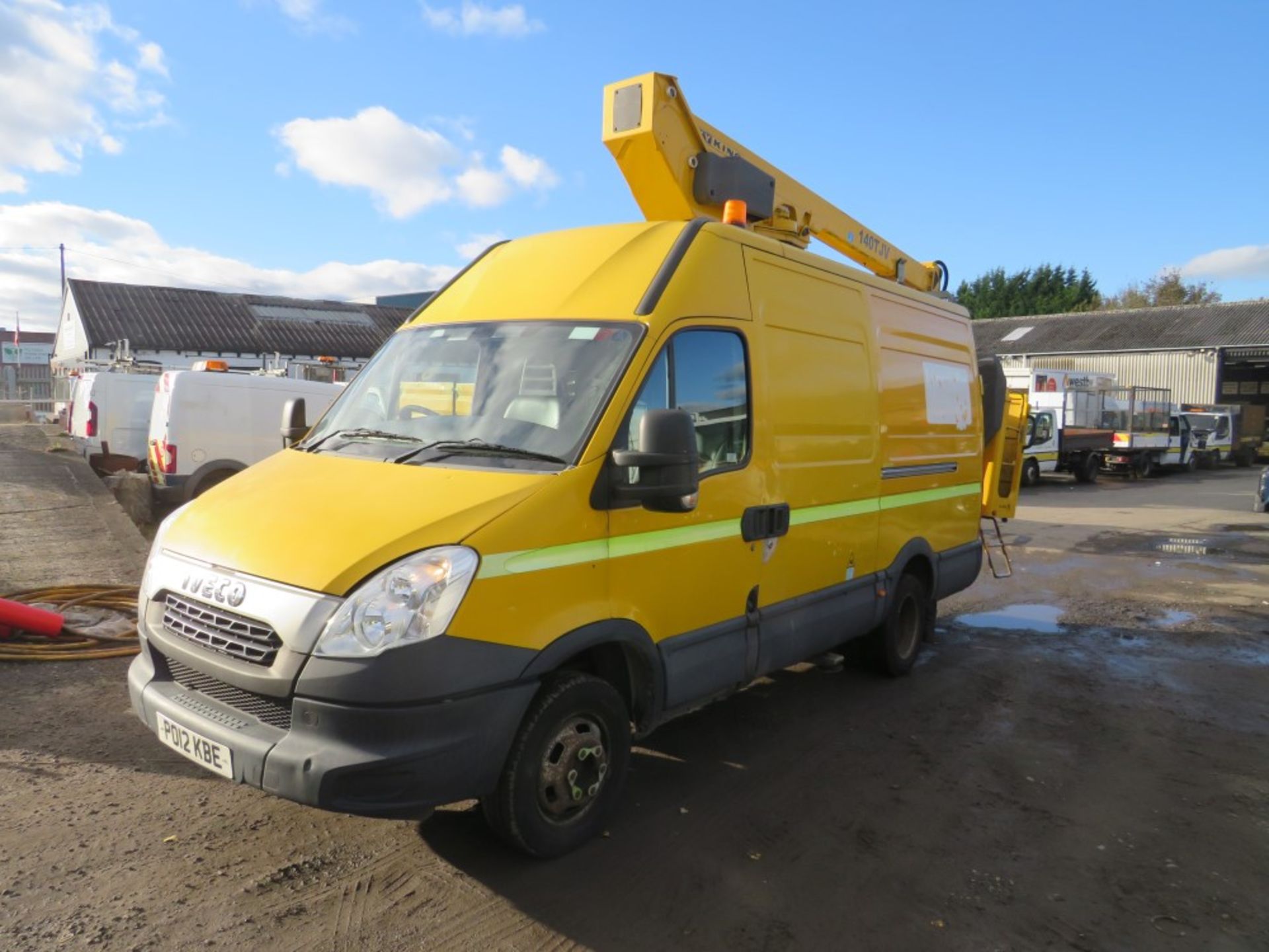 12 reg IVECO DAILY 50C15 C/W SKY KING 140TJV HOIST (DIRECT COUNCIL) 1ST REG 06/14, TEST 05/22, - Image 2 of 7