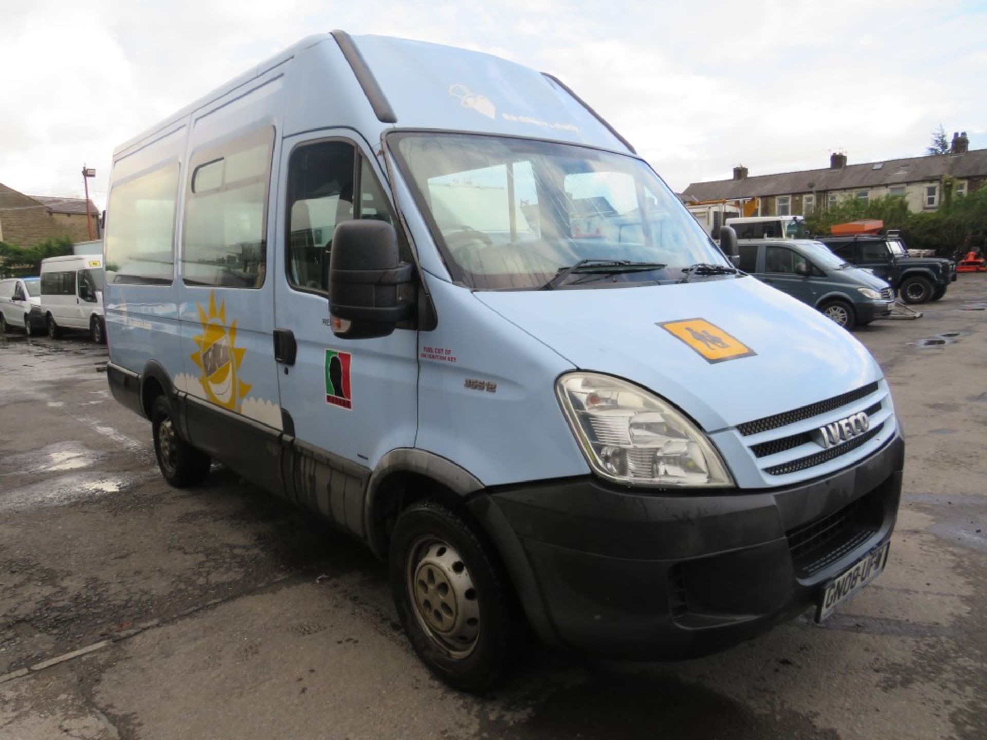 08 reg IVECO DAILY 35S12 MWB MINIBUS (DIRECT COUNCIL) 1ST REG 06/08, TEST 05/22, 63129M, V5 HERE,