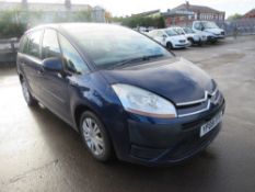 08 reg CITROEN C4 PICASSO 7 SX HDI (DIRECT COUNCIL) 1ST REG 04/08, TEST 06/22, 52267M, V5 HERE, 1