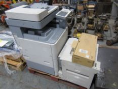 OFFICE PRINTERS & WASTE TONER CONTAINER [NO VAT]