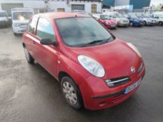 06 reg NISSAN MICRA, 1ST REG 03/06, TEST 03/22, 70637M NOT WARRANTED, NO V5 [NO VAT]