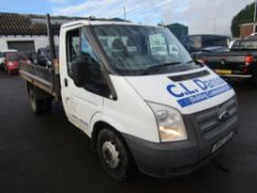 12 reg FORD TRANSIT 100 T350 RWD TIPPER, 1ST REG 03/12, 119572M WARRANTED, V5 HERE, 1