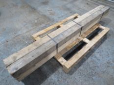 4 PIECES 4 X 4 X 7FT TIMBER [NO VAT]