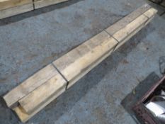 4 PIECES 4 X 4 X 7FT TIMBER [NO VAT]