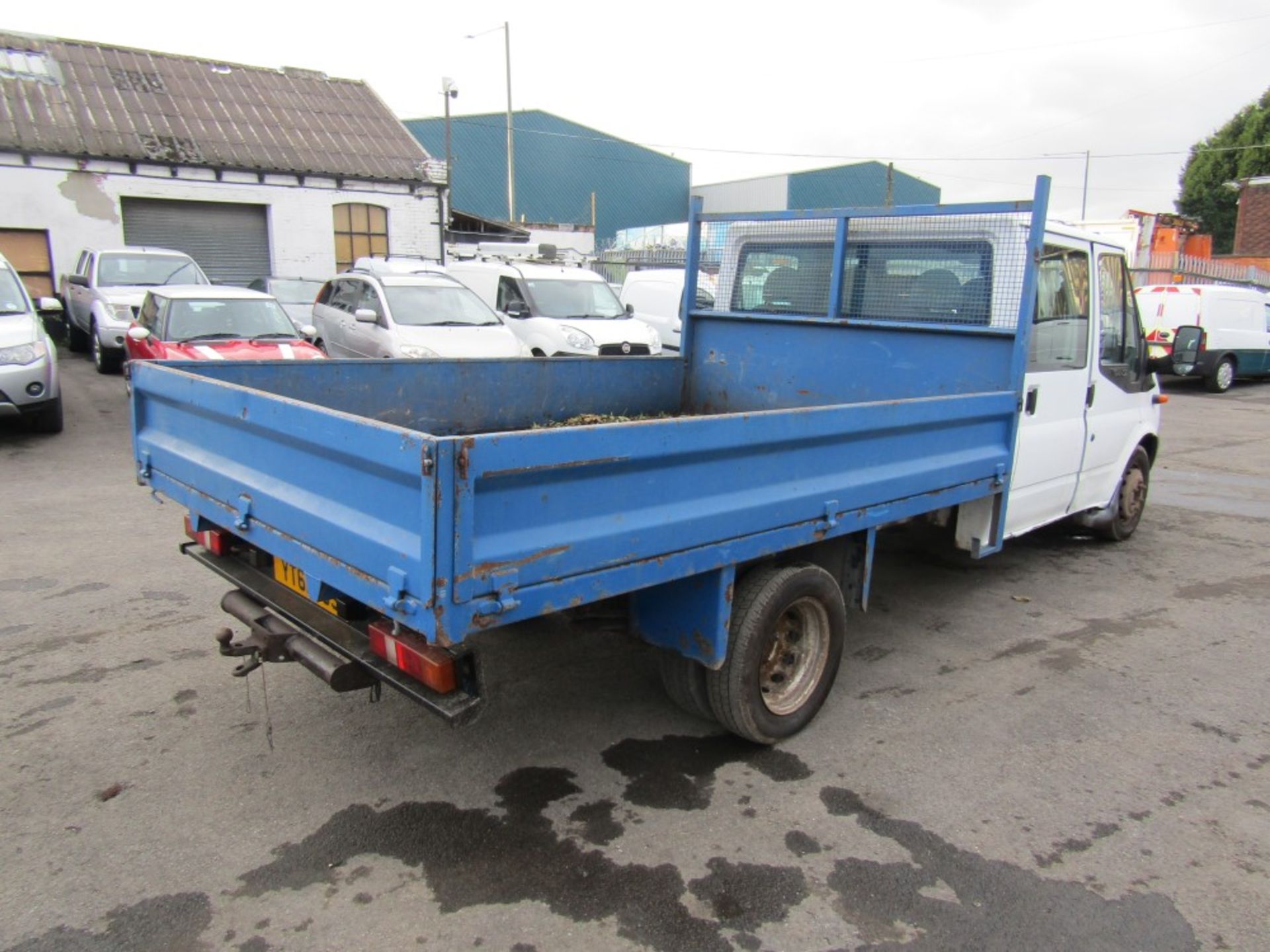 61 reg FORD TRANSIT 115 350 DOUBLE CAB DROPSIDE, NOT HAD MOT AS BEEN RUN - Image 4 of 6