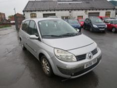 56 reg RENAULT GRANDE SCENIC 7 SEATER, 1ST REG 11/06, 114097M NOT WARRANTED, NO V5 [NO VAT]