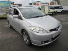 07 reg MAZDA 5 SPORT D, 1ST REG 06/07, TEST 02/22, 129073M, V5 HERE, 5 FORMER KEEPERS [NO VAT]