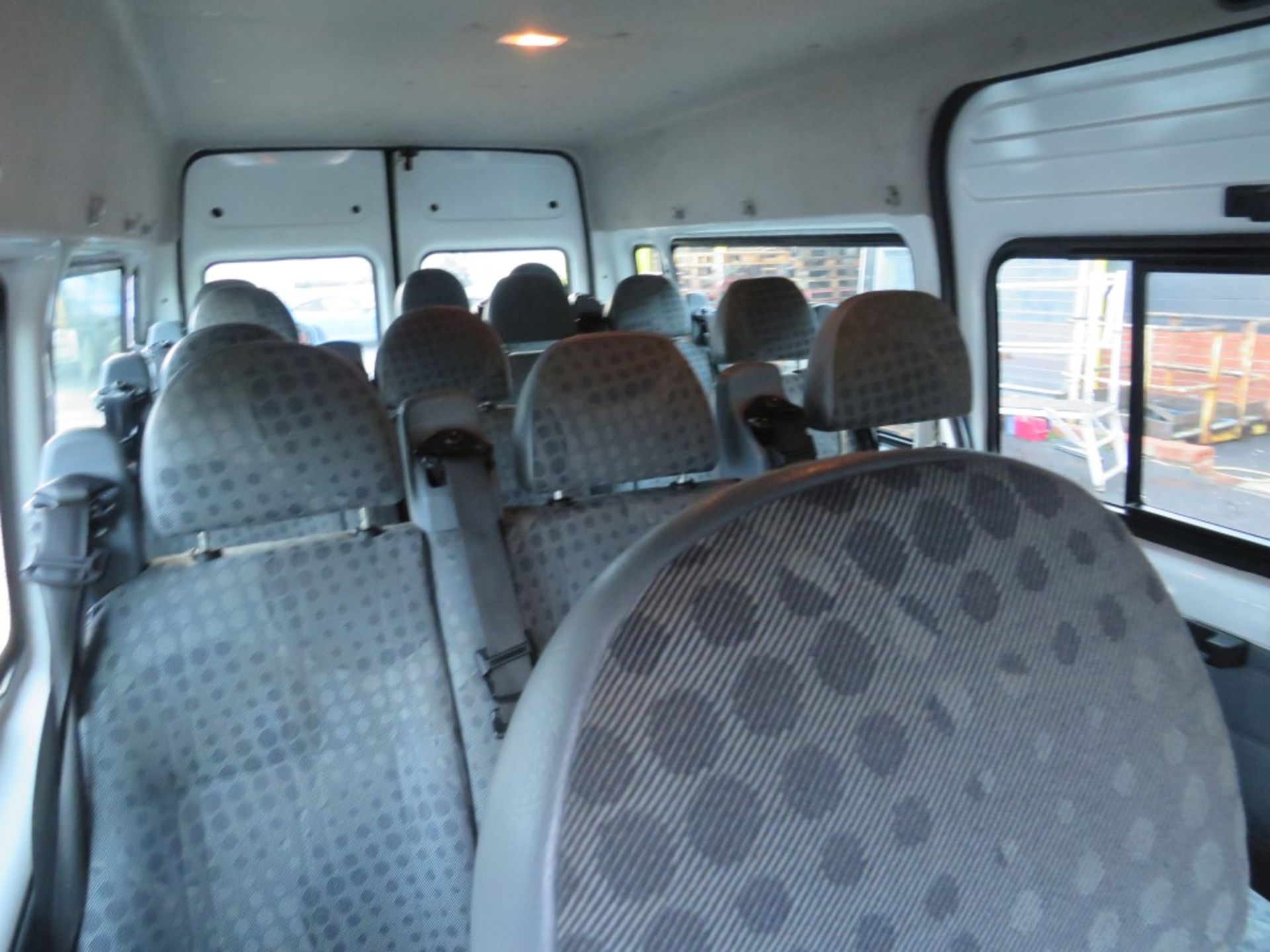 58 reg FORD TRANSIT 140 T370 15S RWD MINIBUS (DIRECT COUNCIL) 1ST REG 09/08, TEST 07/22, 182235KM, - Image 5 of 7