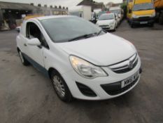 61 reg VAUXHALL CORSA CDTI ECOFLEX VAN (DIRECT UNITED UTILITIES WATER) 1ST REG 01/12, TEST 04/22,