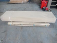 12 X 2400 X 600 X 20MIL PLASTER BOARD [NO VAT]