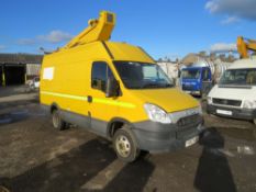 12 reg IVECO DAILY 50C15 C/W SKY KING 140TJV HOIST (DIRECT COUNCIL) 1ST REG 06/14, TEST 05/22,