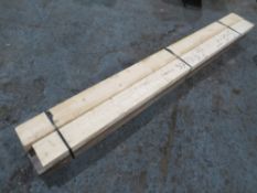 4 PIECES 5 X 2 X 7FT TIMBER [NO VAT]